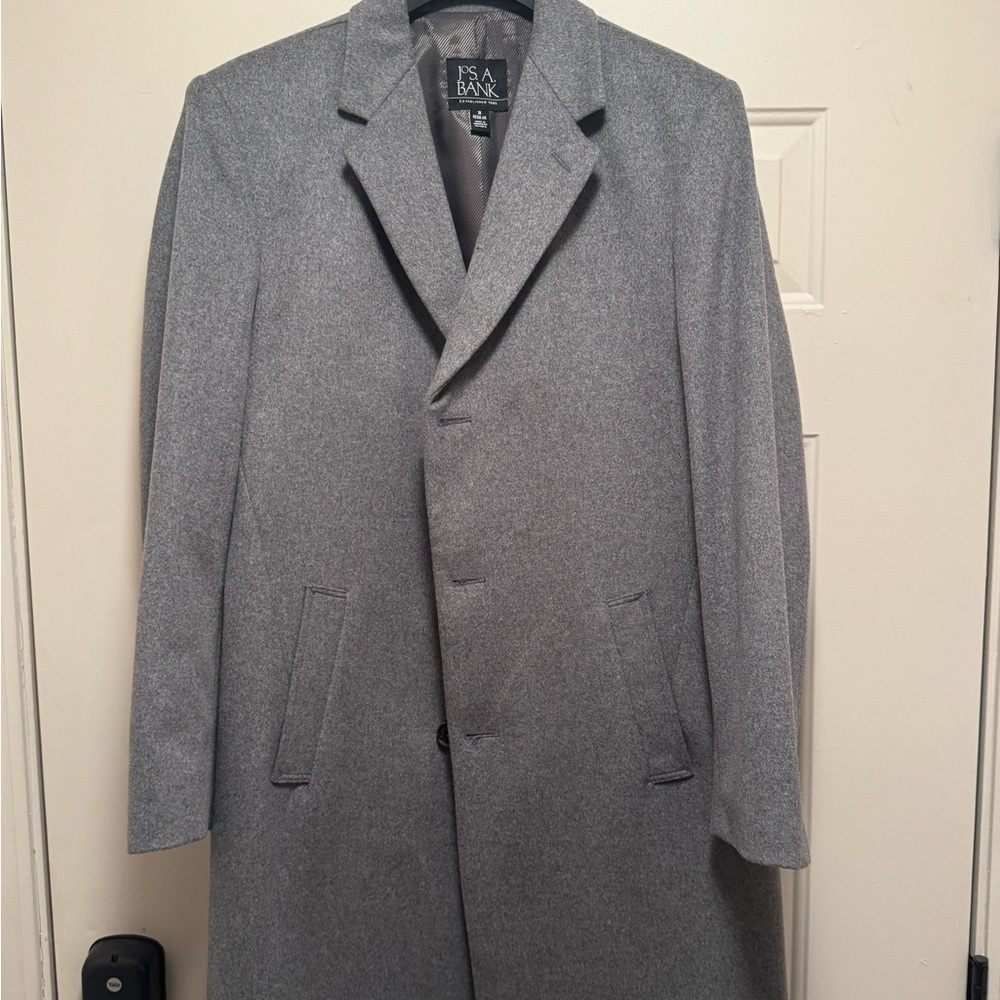 Men’s JoS. A Bank Grey Peacoat